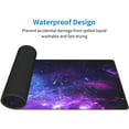thumbnail image 7 of Galaxy Print Extended Big Mouse Pad Large,XL Gaming Mouse Pad Desk Pad,31.5x11.8inch Long Computer Keyboard Mouse Mat Mousepad with Non-Slip Base and Stitched Edge for Home Office Work, 7 of 7