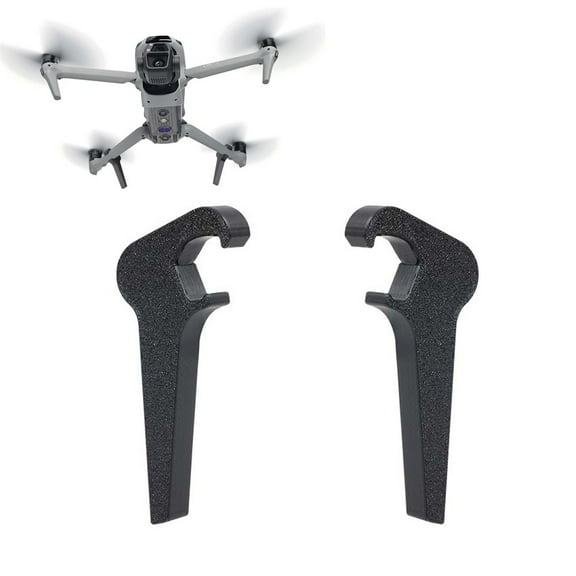 2PCS Landing Gear Compatible for DJI Air 3S, Landing Legs Extensions Tripod Drone Landing Extender Protective Foot Guard Height Increased Fixed Bracket Support Leg Accessories