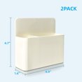 thumbnail image 2 of Strong Magnetic Marker Holder,Magnetic Erase Marker Organizer,Dry Erase Holder,with Compartments,Utility Storage Organizer for Locker and Metal Cabinets,Blue+White, 2 of 6