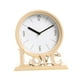 thumbnail image 3 of Reloj Geométrico Decorativo de Mesa con Movimiento Silencioso y Diseño de Letras de Amor Material Pp Adecuado para Oficina Dormitorio Cocina Comedor Regalo 18.5cmx6cmx20.6cm, 3 of 9