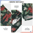 thumbnail image 6 of FORMRS Boys Pajama Pants with Pockets Size 6-8Y Kids Lounge Sleep Bottoms, Green Christmas, 6 of 8
