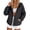 A1 Black, variant on Outfmvch Lightweight Jacket Women Water Proof Jacket for Women Work Jackets for Women Sweat Jackets for Women Womens Raincoat Waterproof Hooded Raincoat Women’S Jacket Black M