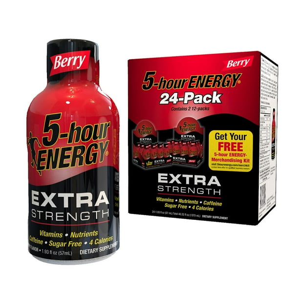 5 Hour Energy Extra Strength Berry 24 pk 1.93 oz