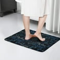 thumbnail image 4 of Math Equations Number Patterns Blue Flannel Non Slip Door Rugs,Washable Door Mats Indoor,Decorative Door Mats,Dirt-Resistant and Absorbent Doormat for Entrance,Bedroom,Kitchen,Bathroom,23.5"x16", 4 of 5