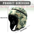 thumbnail image 2 of Uqiangy Flag Football Helmet Football Helmet Football Helmets Flag Football Helmet Youth Soft Helmet for Adults Camouflage One Size, 2 of 8