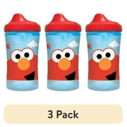 (3 pack) NUK Sesame Street Hard Spout Cup, 10 oz, 2 Pack, 12+ Months, Unisex