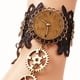 thumbnail image 2 of de encaje negro, guantes sin , encaje floral ajustable vintage con , de de flores para mujer, , accesorios, 2 of 8