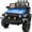 Blue, variant on Outfunny 24V Kids Ride on Toy, Ride on Truck Electric Car for Kids with Remote Control, Bluetooth, Hot Pink