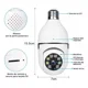 thumbnail image 5 of Cámara De Seguridad Foco Hd 1080p Wifi De 360° Visión Alarma, 5 of 8