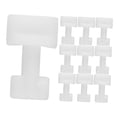 thumbnail image 5 of FRCOLOR  35 Pcs Mold Buckle for DIY Crafts Plastic Reusable Flowerpot Concrete White, 5 of 8