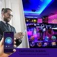 thumbnail image 3 of AvatarControls 4 Pack APP Control Smart Bulbs E26 RGBW Dimmable Multicolor WiFi Smart LED Lights, A19 900LM 70 Watt Equivalent, 3 of 6