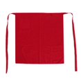 thumbnail image 2 of Delantal De Ropa De Cocinero Accesorio Móvil Computadora Informática Tablet carmesí Cola Delantal de cintura de cocina de catering, 2 of 8