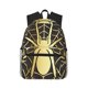 thumbnail image 1 of Easygdp Gold Spider On The Web Mochila Casual para Portátil, Mochila para Escuela, Viajes, Negocios, 1 of 6