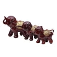 thumbnail image 3 of 3 estatuas de elefante de resina, decoración de elefante, adorno de recuerdo creativo para escritorio Rojo, 3 of 9