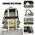 thumbnail image 3 of FORMRS Mini Backpack Purse for Women Travel Daypack Casual Shoulder Bag, Dinosaur with Stars, 3 of 7