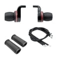 thumbnail image 1 of Palancas de Cambios para Bicicleta Negro Rojo S Shine S Shine STD, 1 of 5