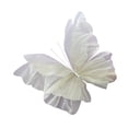 thumbnail image 4 of artificial gigante de gasa falsa, malla de exhibición de mariposas, decoración de pared para bodas, bricolaje, cumpleaños, interiores y Beige, 4 of 8