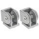 thumbnail image 1 of Conector de pivote flexible de aleación de zinc (2 piezas) para perfil de aluminio 2020, 1 of 7