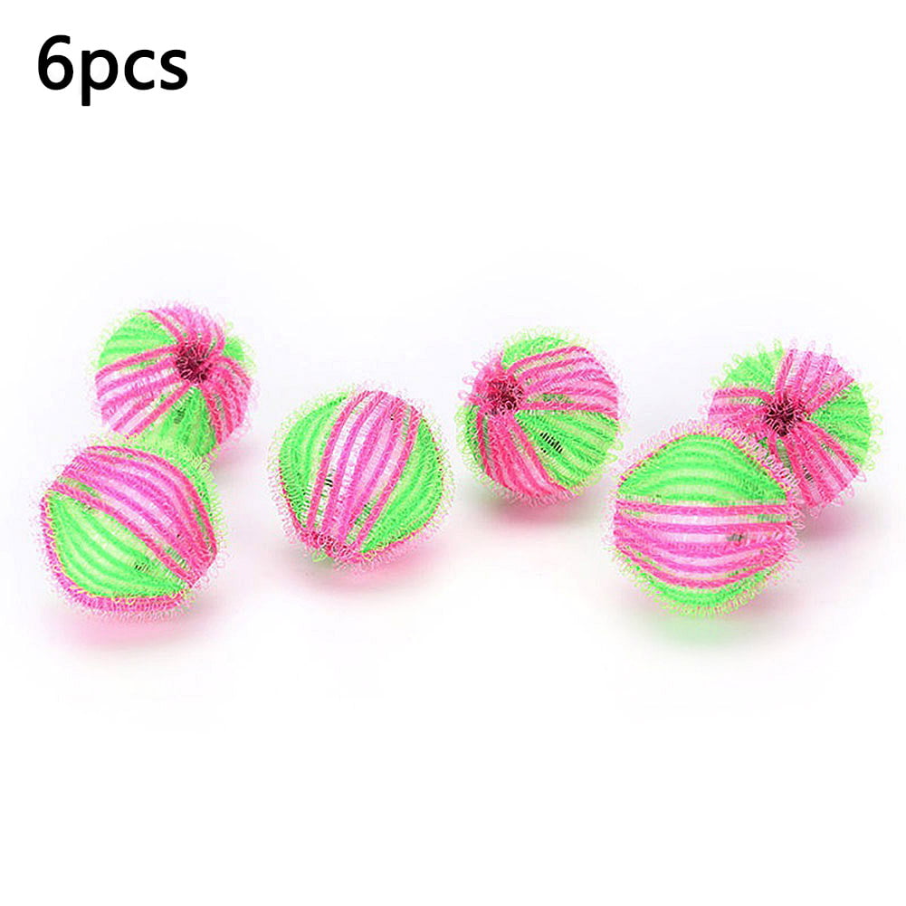 6X/pack Magic Hair Removal Laundry Ball Clothes Washing Machine Cleaning BallTDO 