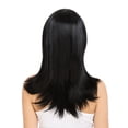 thumbnail image 3 of Onedor Synthetic Straight Wigs Full Head Long Wig (Black), 3 of 3