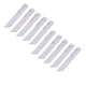 thumbnail image 5 of 10 Unids Cuchillo Inferior # 118-46003 para Máquinas de Coser para Juki MO-2414, 5 of 9