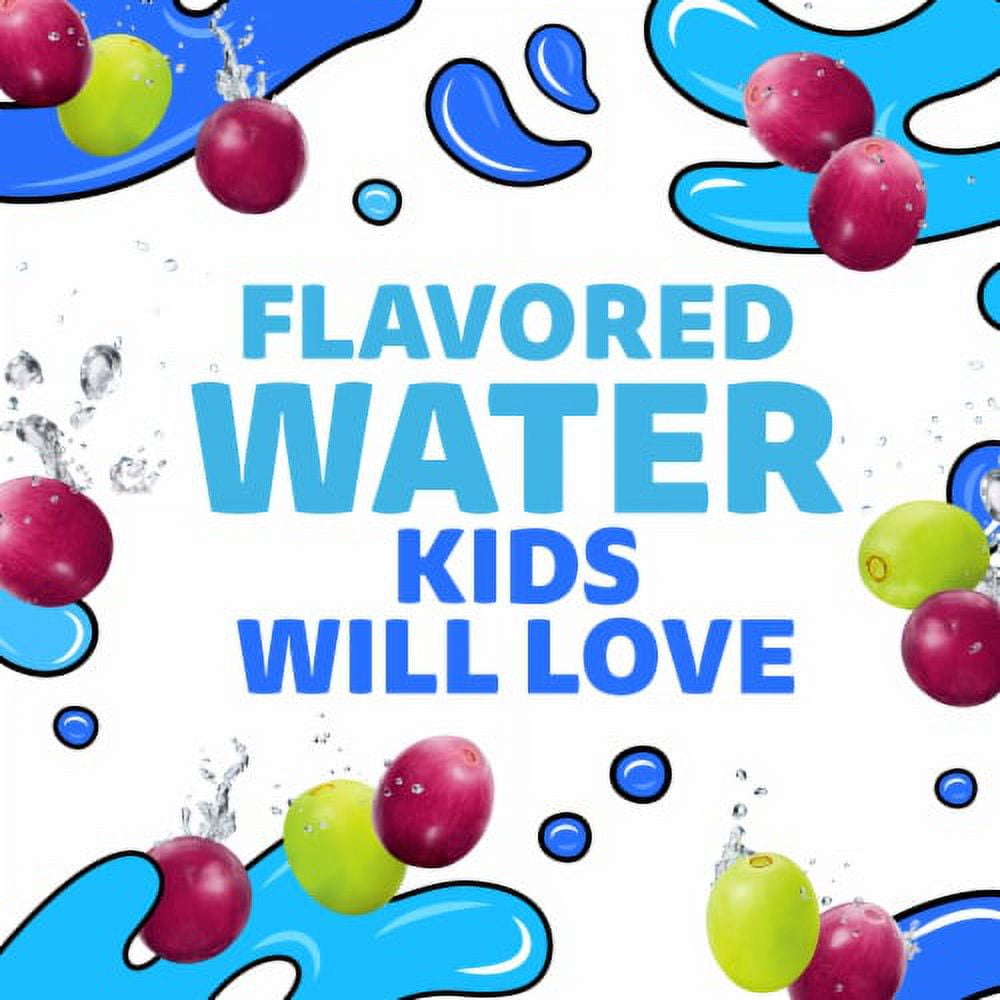 2X-Capri Sun Roarin' Waters Grape Geyser Flavored Water Kids Drink Pouches - 10 ct