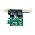 thumbnail image 4 of SYBA Multimedia 2-Port Ethernet PCIe x1 Card - PCI Express x1 - 2 Port(s) - 2, 4 of 5
