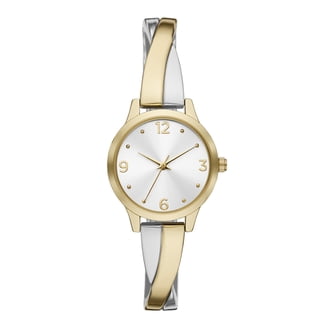 Geneva Ladies Two Tone Tone 31mm Genuine Diamond Metalized  display picture 2
