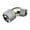 silver-Thick tube, variant on Hard Pipe Compression Fitting PC Water Cooling Metal Fitting High Pressure