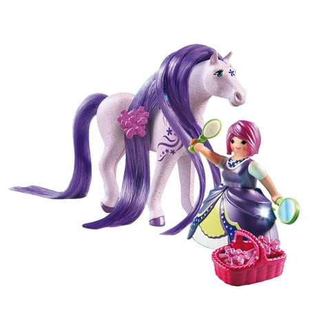 PLAYMOBIL Princess Viola with Horse Building Kit