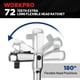 thumbnail image 3 of Cabezal flexible extralargo Ratchet WORKPRO Drive de 1/4 pulgadas, 30 cm, 3 of 7