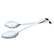 Conlander Spoon Long Handle Stainless Steel Ladle Silver Serving Spoons Kitchen Gadget 4 Pcs