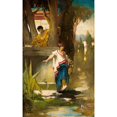 thumbnail image 3 of Franciszek Żmurko 11x14 Black Modern Framed Museum Art Print Titled - Roman Woman by the Well (1881), 3 of 5