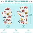 thumbnail image 3 of Cartoon Vehicles Cold Weather Mittens Cozy Gloves with Adjustable Fit Perfect for Outdoor Fun, 3 of 7