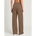 thumbnail image 5 of LIBRCLO Womens SweatPants with Pockets High Waist Wide Leg pants Solid Color Casual Fall Athletic SweatPants, 5 of 5