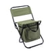 thumbnail image 2 of Silla de camping con respaldo, taburete, silla de pesca plegable y versátil. Verde, 2 of 8