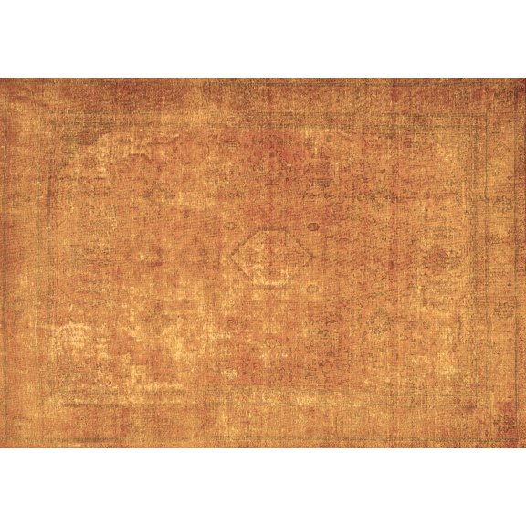Ahgly Company Indoor Rectangle Persian Brown Traditional Area Rugs, 7' x 9'