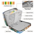 thumbnail image 4 of Haosy Accordion File Organizer Zipper Binder 500 Sheet 6-Tab Expanding File Folder Multi-Pocket 1.2 Inch 3 Ring Lion Home, 4 of 7