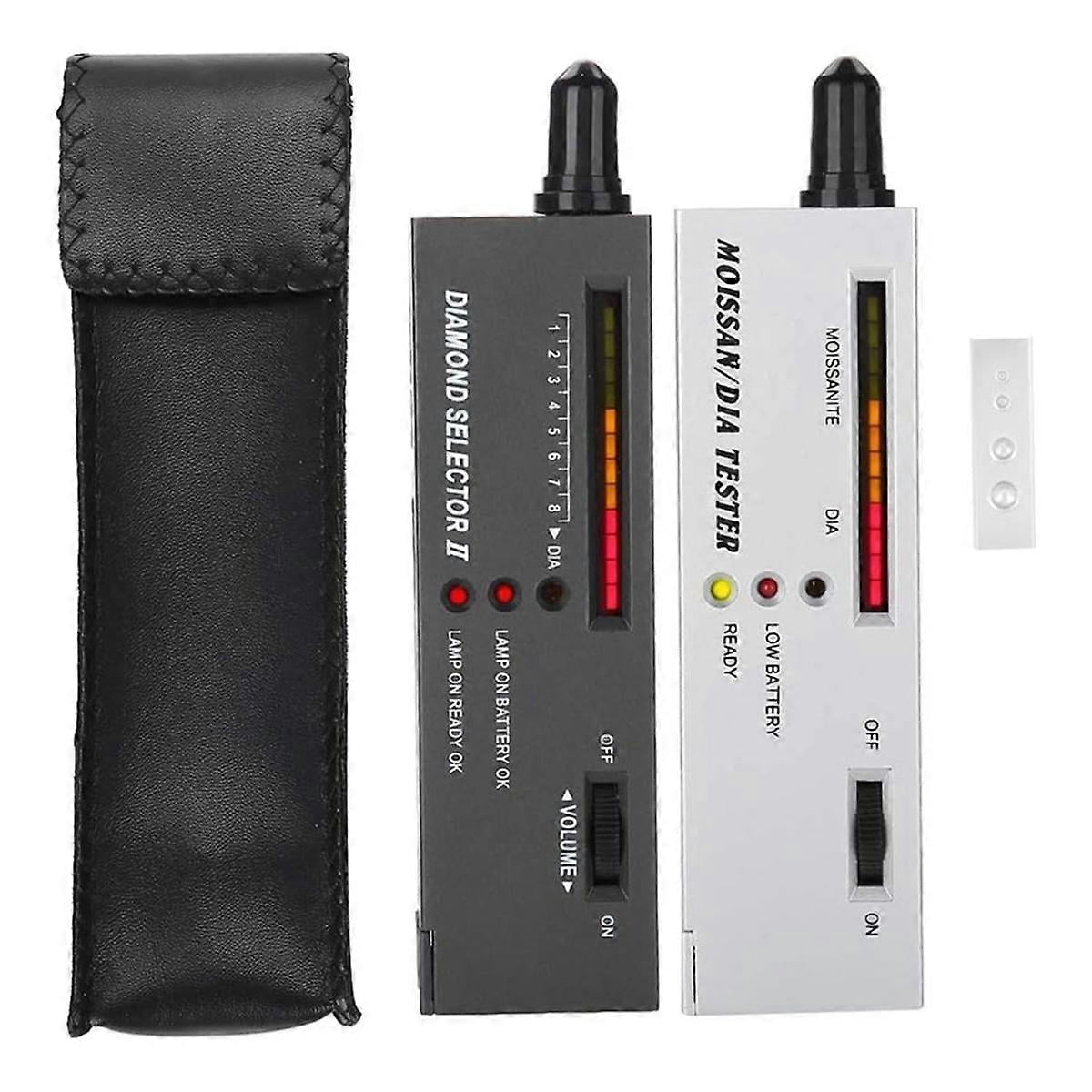 Diamond Testing Tool Set, Professional Jewelry Diamond Selector II Moissanite Tester Portable Diamond Tester Pen Kit