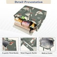 thumbnail image 3 of FORMRS Womens Corduroy Tote Bag Crossbody Shoulder Handbag with Pocket, Winter Goose, 3 of 7