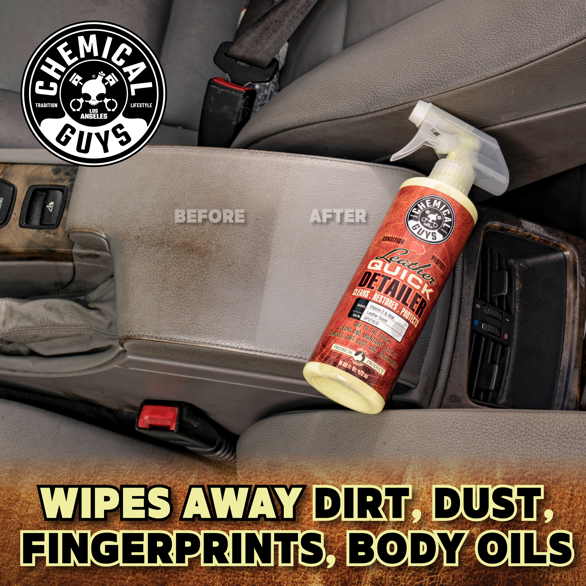 Chemical Guys Leather Quick Detailer, 16 oz photo 5