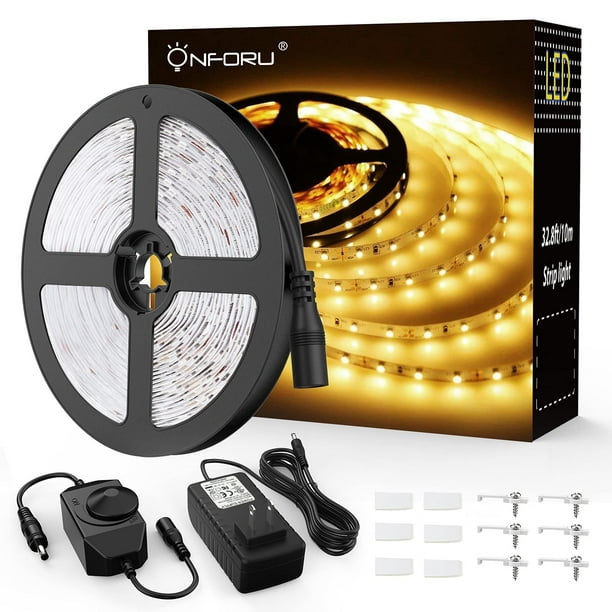 Tiras de luces LED blancas Onforu