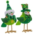 thumbnail image 5 of 2pcs St. Patrick’s Day Featherly Friends Birds - Table Decor and Figurines, St. Patrick’s Day Decorations, Farmhouse Style Bird Figurines for Indoor Display, Holiday Home Accents, 5 of 5
