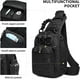 thumbnail image 4 of Bolso de Hombro Militar Táctico Molle Vevor para Hombre Color Negro, 4 of 5
