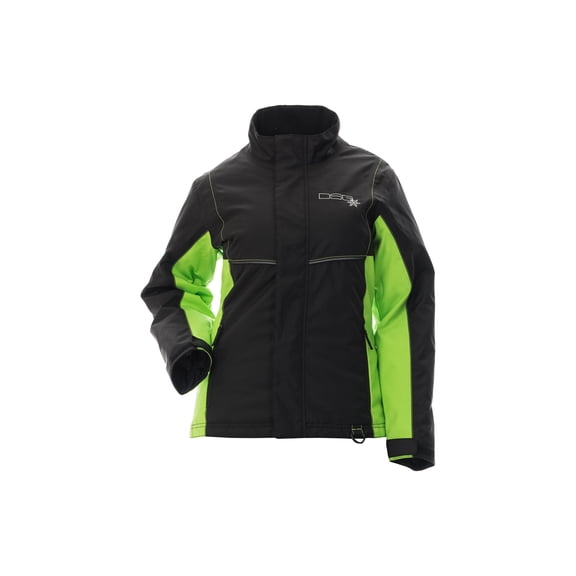 DSG Outerwear Trail Jacket, Black/Green Apple, 1XL