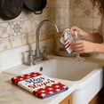 thumbnail image 5 of Patriotic Independence Day Kitchen Hand Towel, High Absorbency Cotton Rich Towel, Ideal for Cooking, Baking, Dish Drying & Festive Home Kitchen Decor, 4th of July Essential Accessory, 24*16in, D, 5 of 6