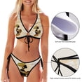 thumbnail image 3 of Dreamtimes Starfish on Beach Sand Bikinis Swimsuit Set for Women, XX-Large, 3 of 7