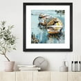 thumbnail image 2 of Giant Art 36x36 My old man Matted and Framed in Multi-Color, 2 of 3