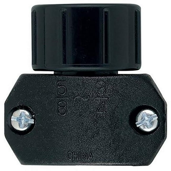 Orbit 58103n 5/8"-3/4" Black Female Plastic Universal Mender