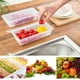 thumbnail image 1 of Caja de almacenamiento apilable BuyWeek con escurridor contenedor de alimentos PP, 1 of 12